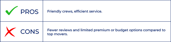 Checker Movers pros and cons