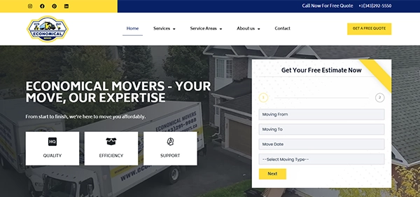 Economical Movers Ottawa