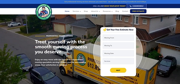 Professional Movers Ottawa