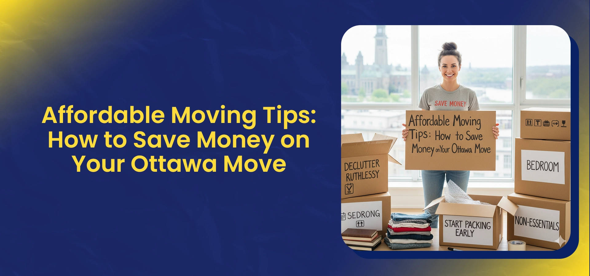 Affordable Moving Tips How to Save Money on Your Ottawa Move