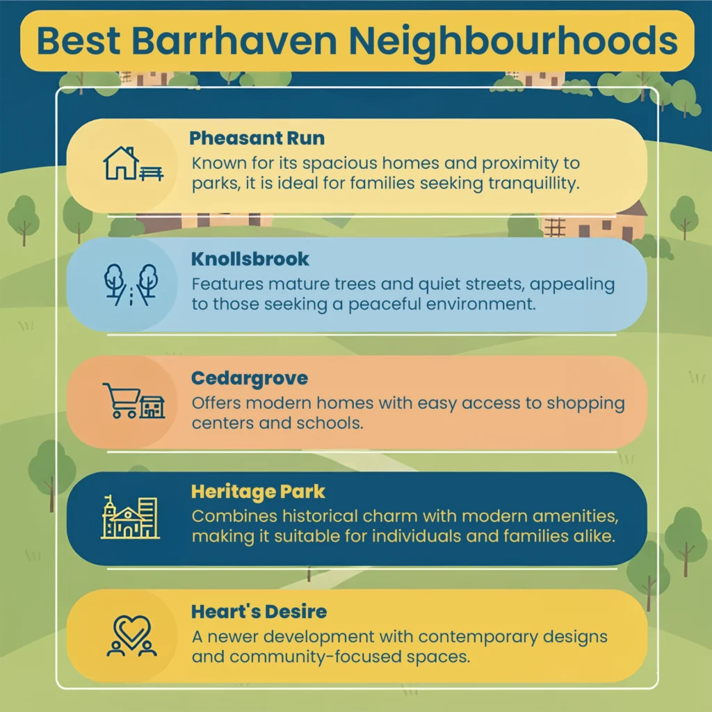 Best Barrhaven Neighbourhoods