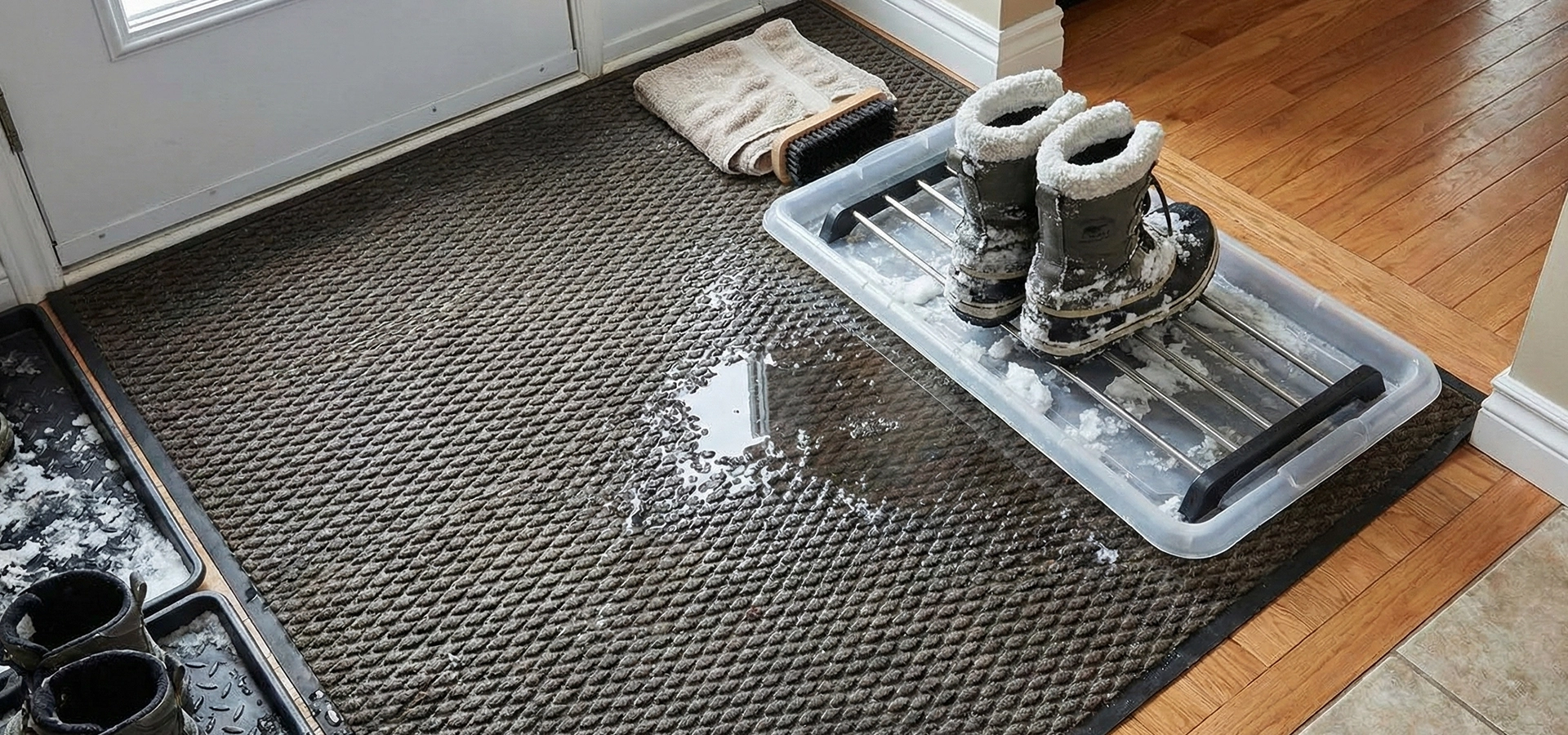 Floor Protection for Snow and Slush