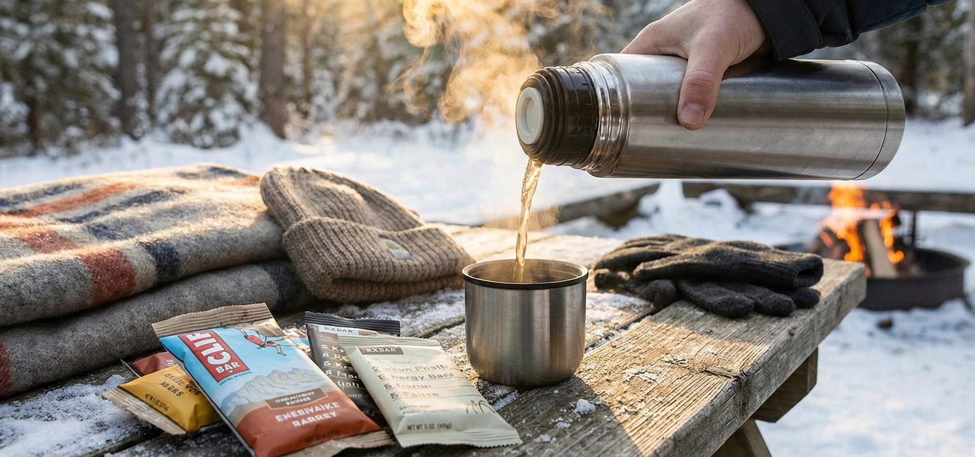 Hot Drinks & Energy Snacks