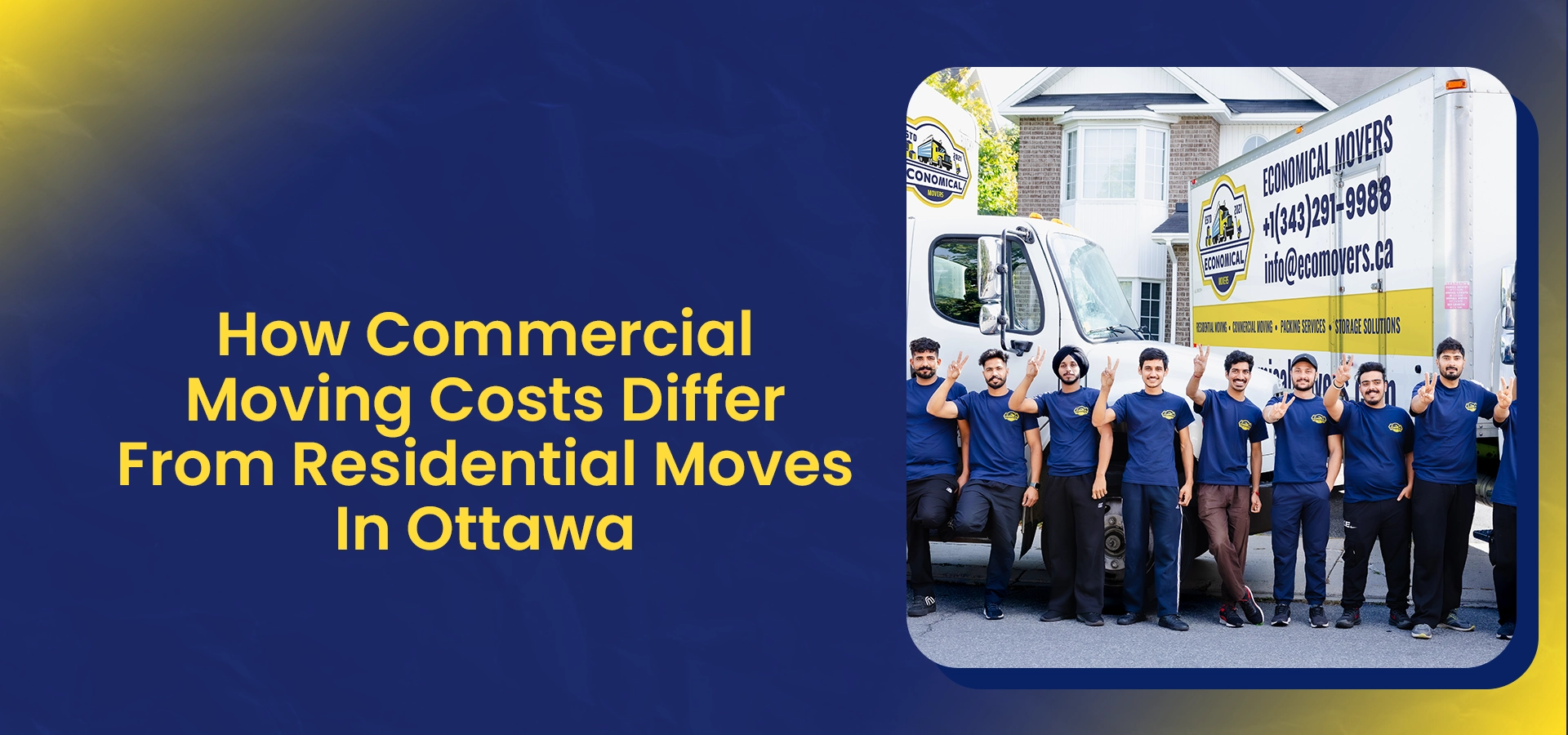 How Commercial Moving Costs Differ From Residential Moves In Ottawa