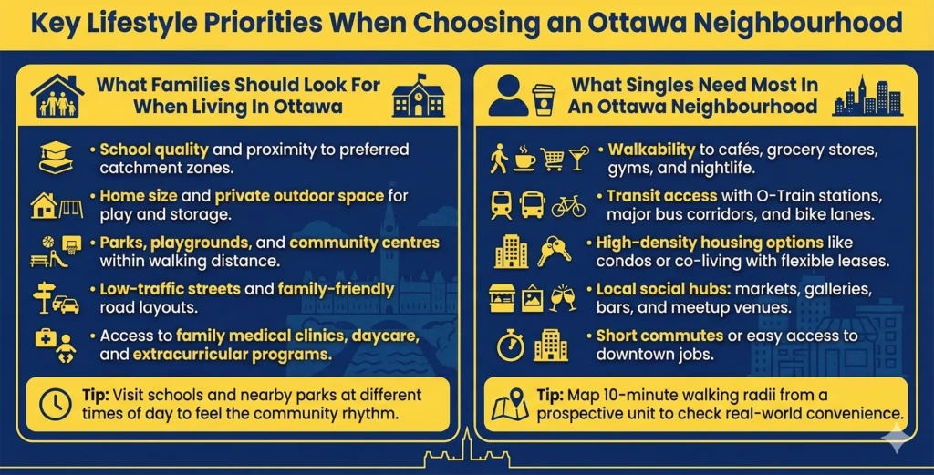 Key Lifestyle Priorities When Choosing an Ottawa Neighbourhood
