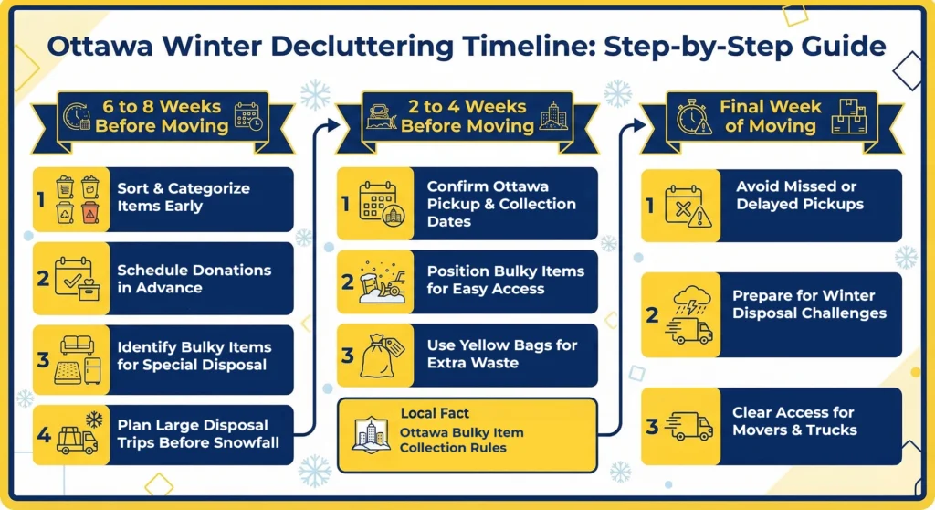 Ottawa Winter Decluttering Timeline Step by Step Guide